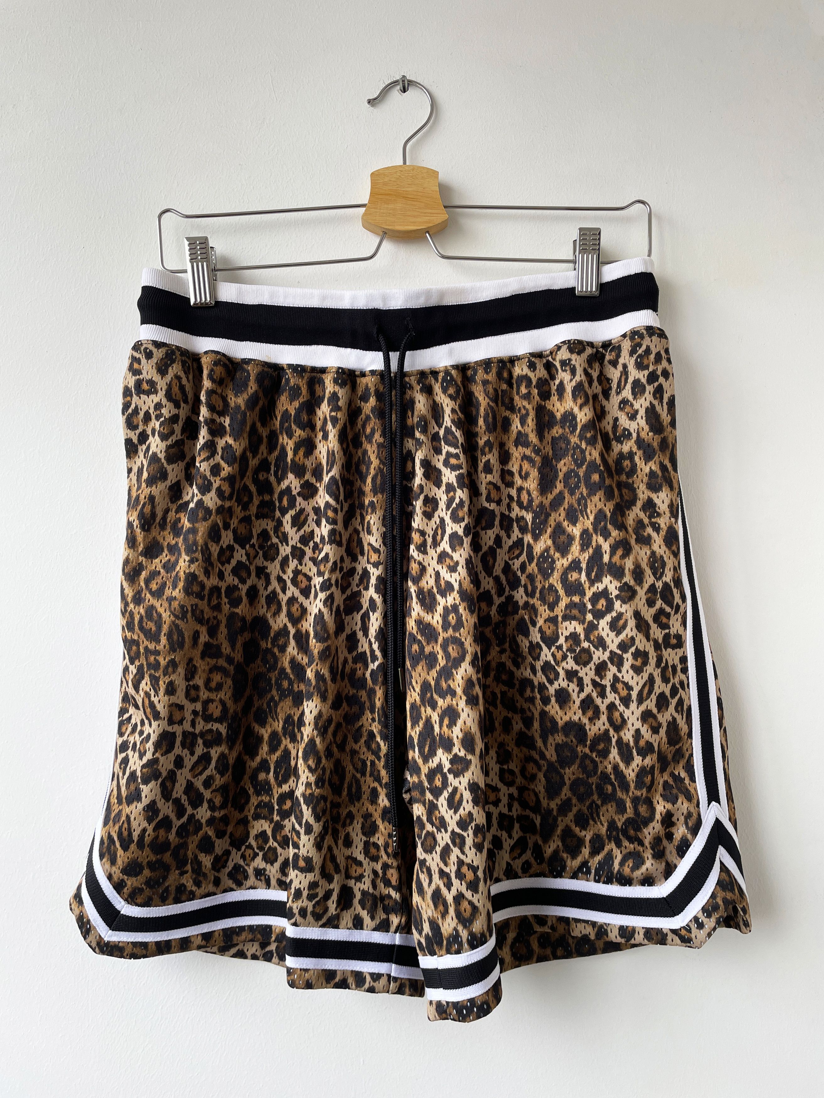 John Elliott leopard shorts Size US 30 / EU 46 - 1 Thumbnail