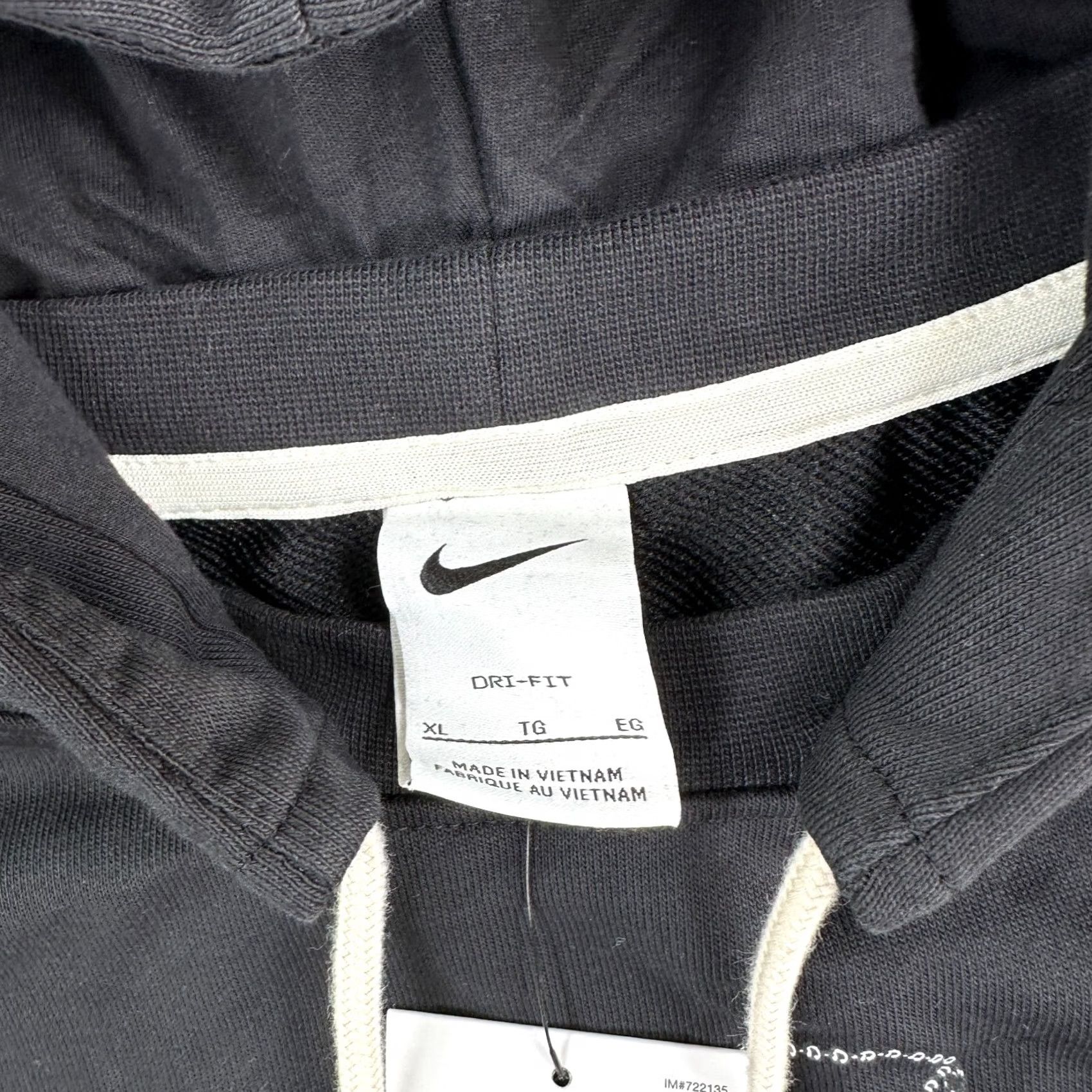 Nike Nike DQ6103-010 Basketball Pullover Hoodie Black Men's XL Long Sleeve Hoodie Size US XL / EU 56 / 4 - 5 Thumbnail