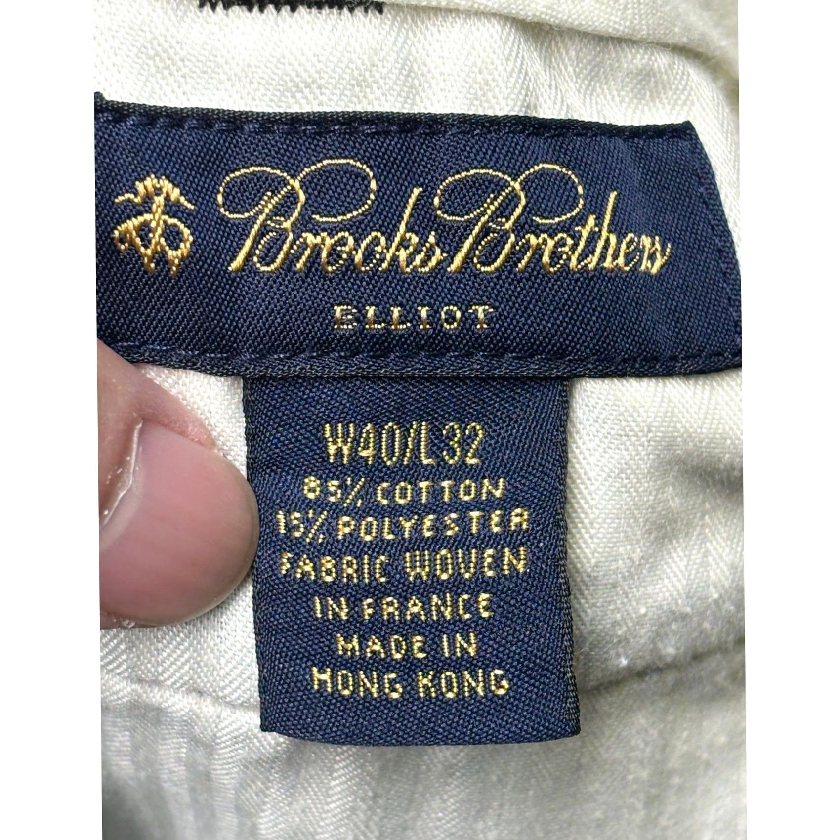 Brooks Brothers Brooks Brothers Elliot Corduroy Pants Men Pleated Khaki Tan Relaxed Fit W40 L32 Casual, Business, Workwear Men Leather? Size US 40 / EU 56 - 5 Thumbnail
