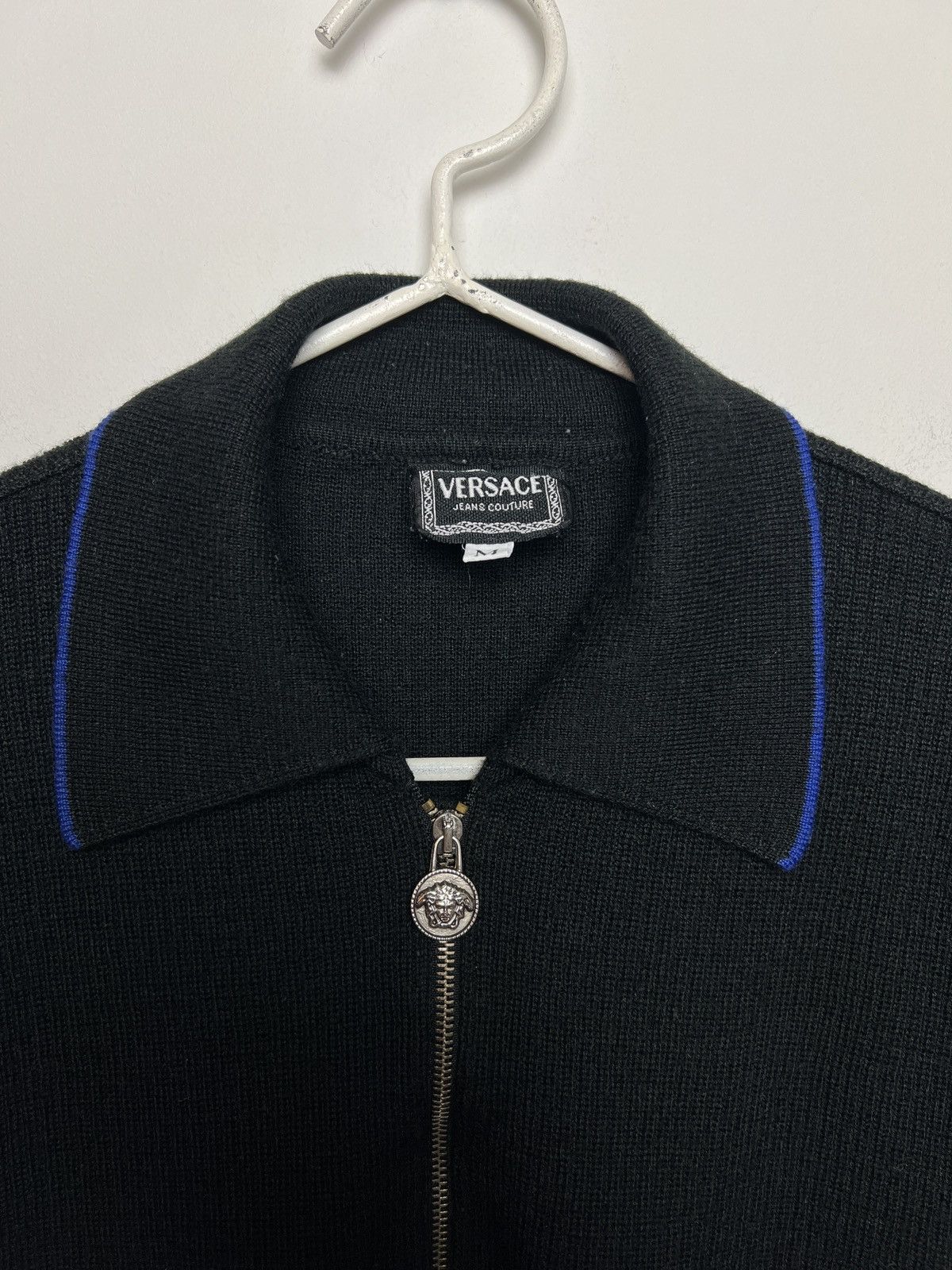 Versace versace y2k gentle wool smart sweater Size US M / EU 48-50 / 2 - 3 Thumbnail