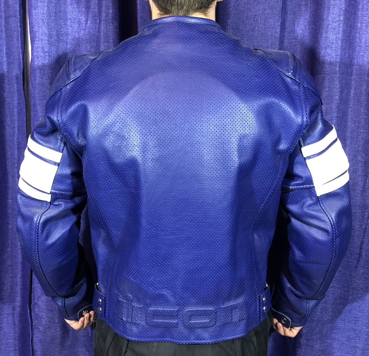 Dainese × Honda × Yamaha Icon motorcycle Leather Jacket Racing Size US M / EU 48-50 / 2 - 4 Thumbnail