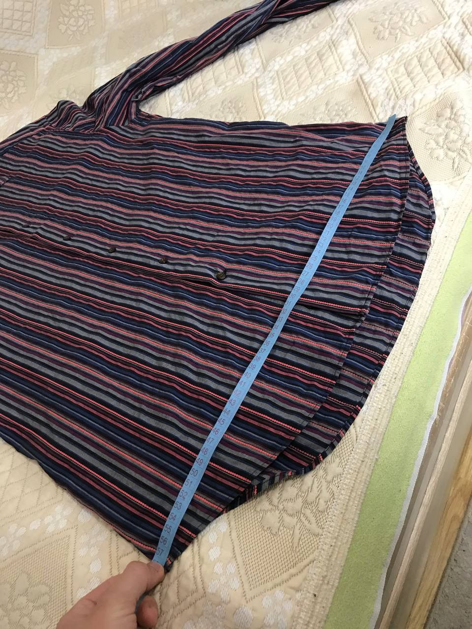 Etro 🔥 Etro Italy Vintage Striped Button Long Sleeve Shirt Purple Size US XL / EU 56 / 4 - 9 Thumbnail