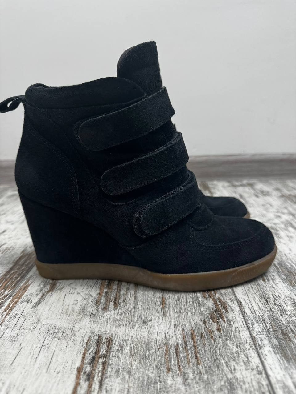 Buffalo London Buffalo London High-Top Wedge Sneakers Isabel Marant Style Size US 9 / IT 39 - 2 Thumbnail