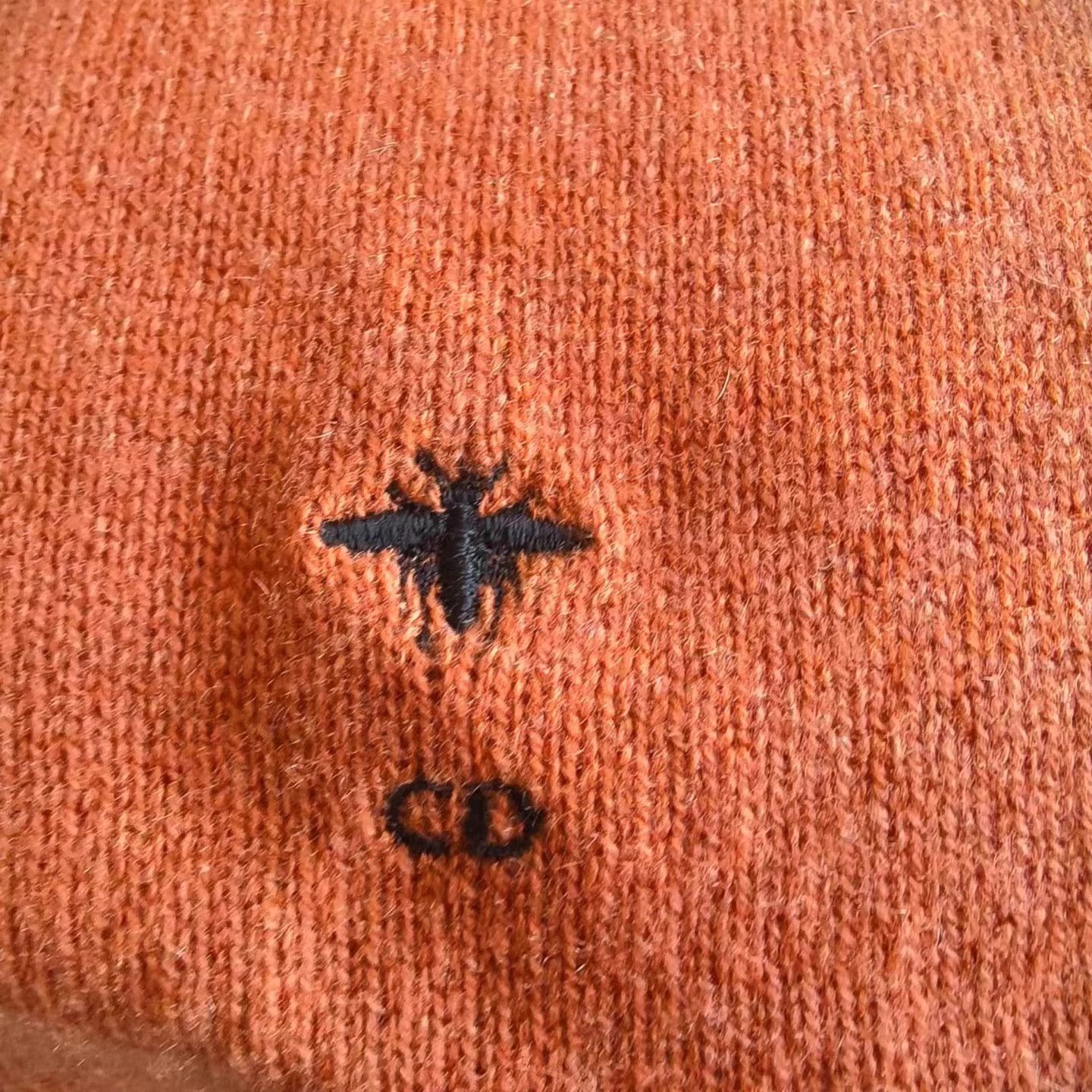 Dior Dior Embroidered Bee Cashmere Sweater 34 99 Size XS / US 0-2 / IT 36-38 - 3 Thumbnail