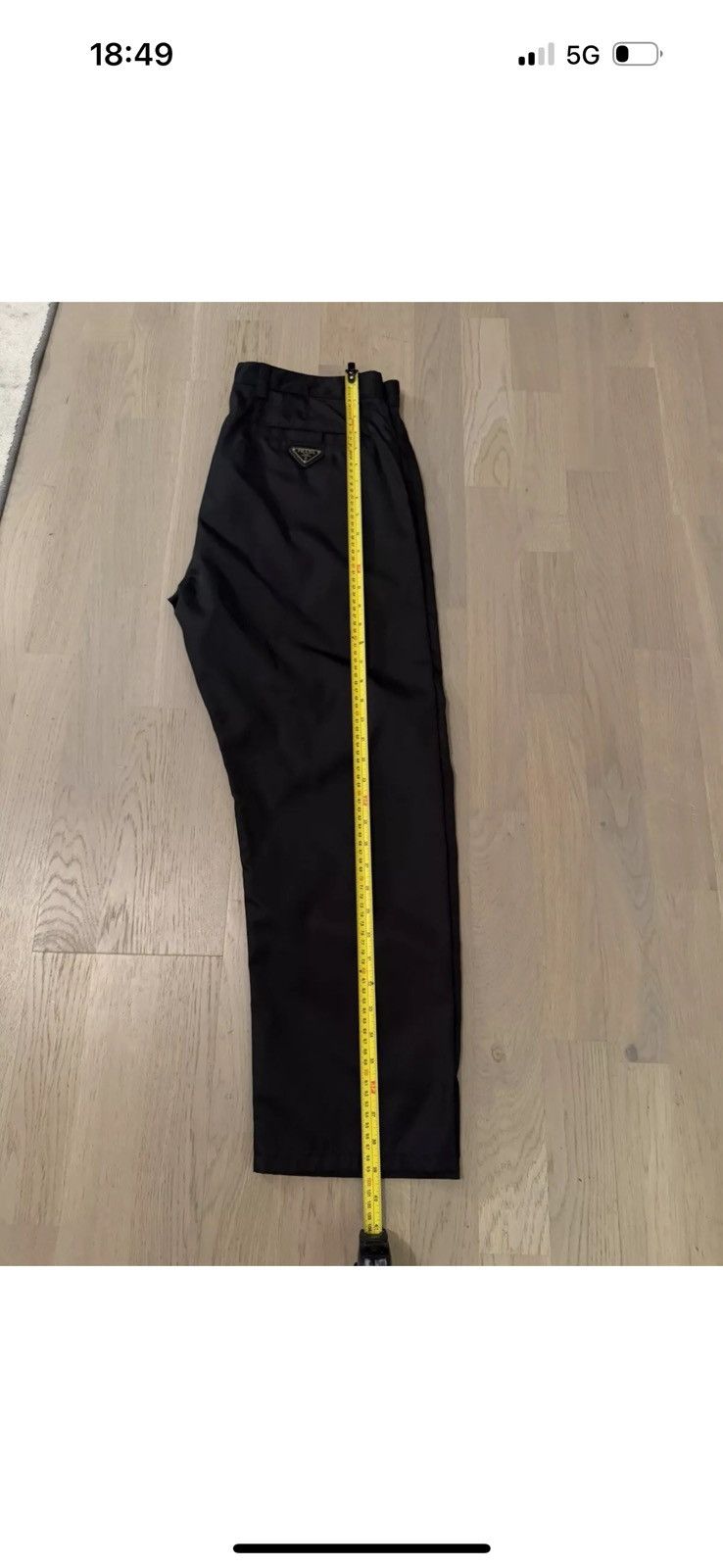 Prada PRADA nylon trousers STUDY REAL TAPE MEASUREMENTS IN PHOTIS Size US 32 / EU 48 - 9 Thumbnail