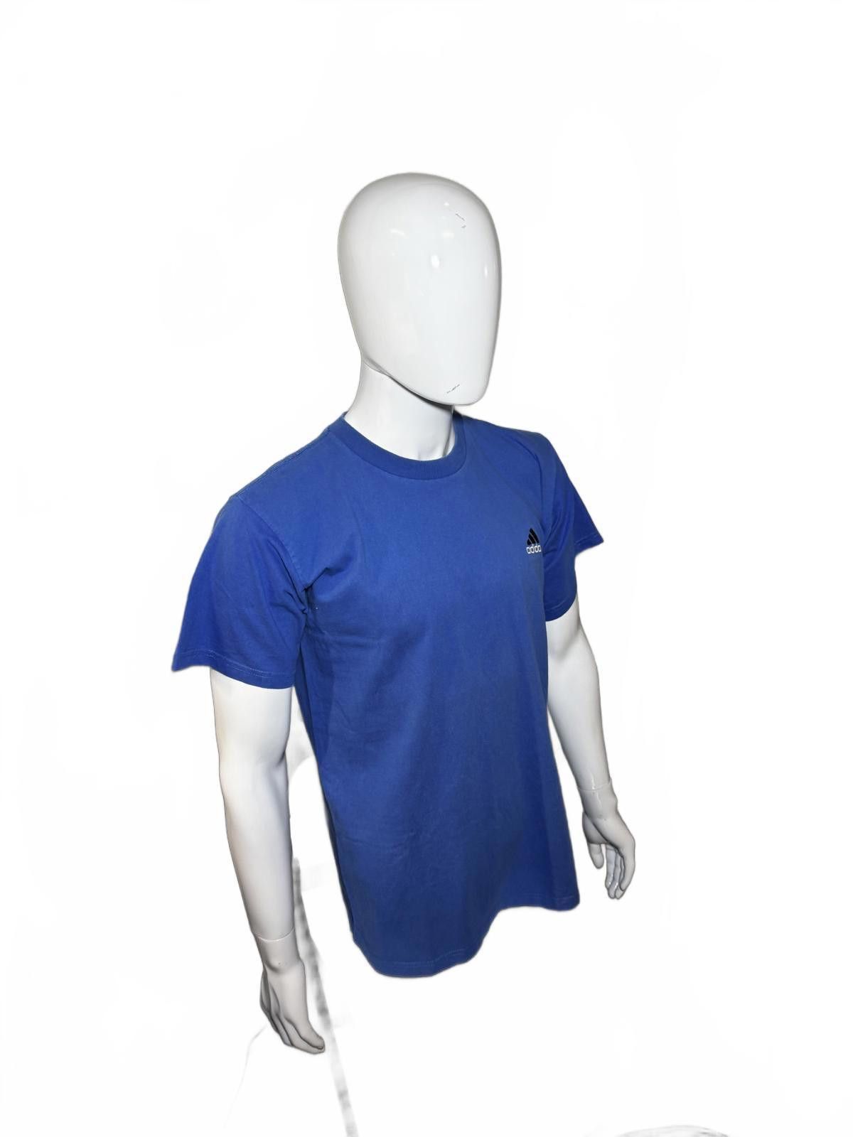 Adidas Adidas Classic Blue T-Shirt Size US M / EU 48-50 / 2 - 3 Thumbnail