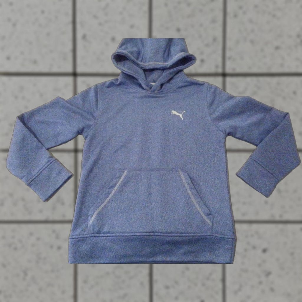 Puma PUMA Hoodie Women S Blue Cotton Athletic Pullover Sweatshirt Sweatshirt Hoodie Ladies Small Athleticwear Mens Womens Size S / US 4 / IT 40 - 1 Thumbnail
