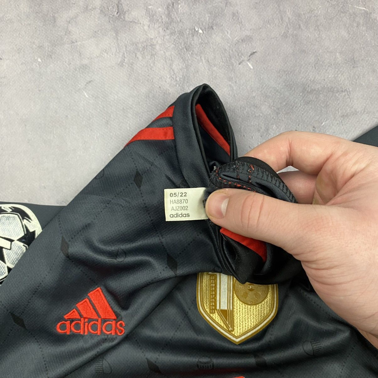 Adidas HERNANDEZ ! ADIDAS BAYERN MUNICH TEE CHAMPIONS LEAGUE Size US XXL / EU 58 / 5 - 9 Thumbnail