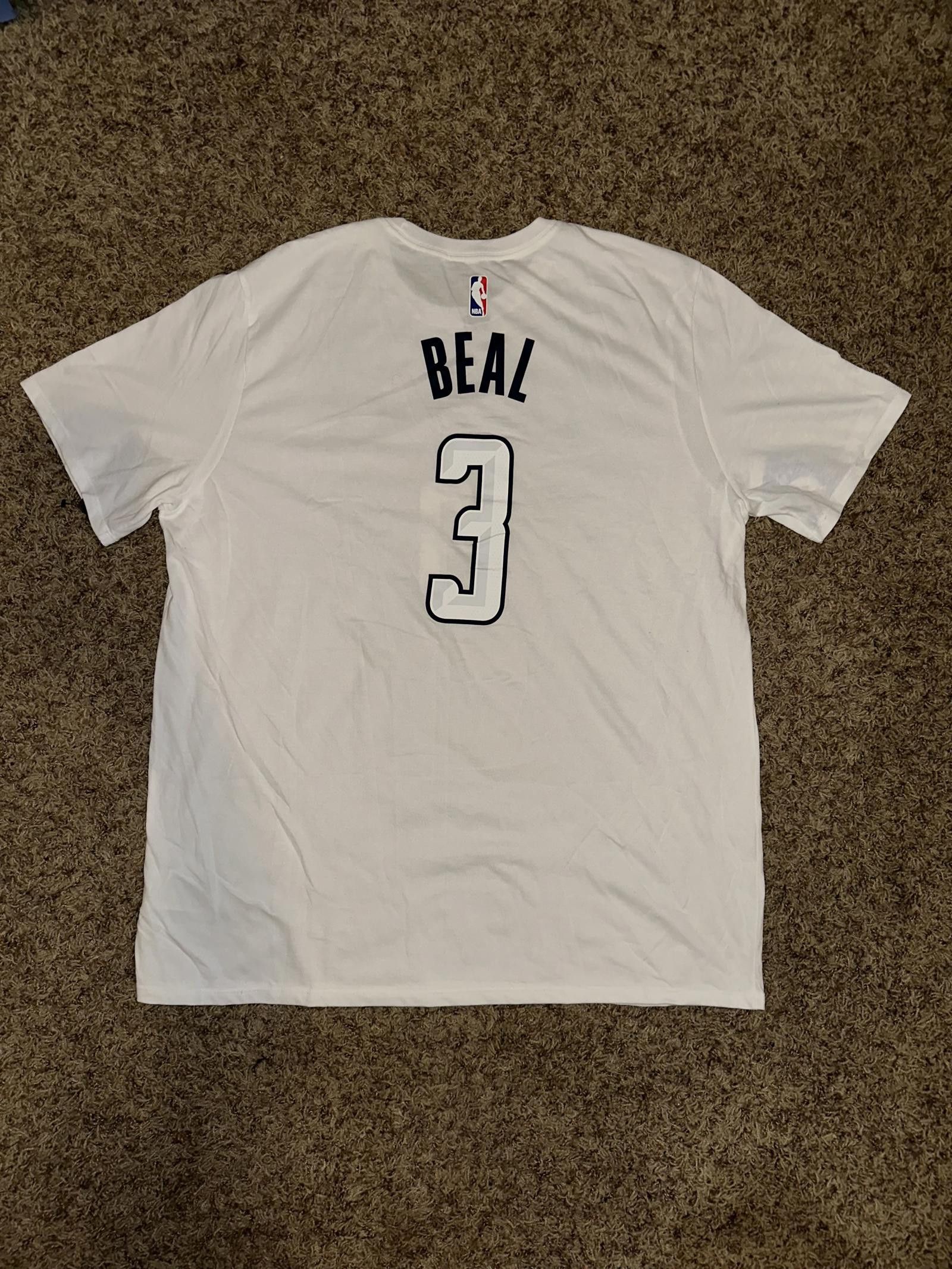 Nike Nike Men’s NBA Washington Wizards Bradley Beal City Edition T-Shirt Size US XXL / EU 58 / 5 - 4 Thumbnail