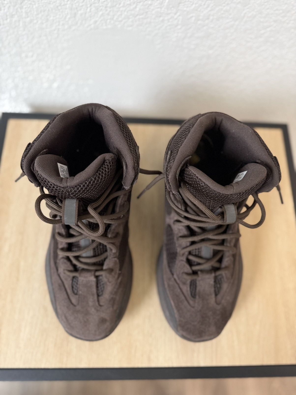 Yeezy Adias Yeezy Desert Boot Oil Brown Size US 10.5 / EU 43-44 - 5 Thumbnail