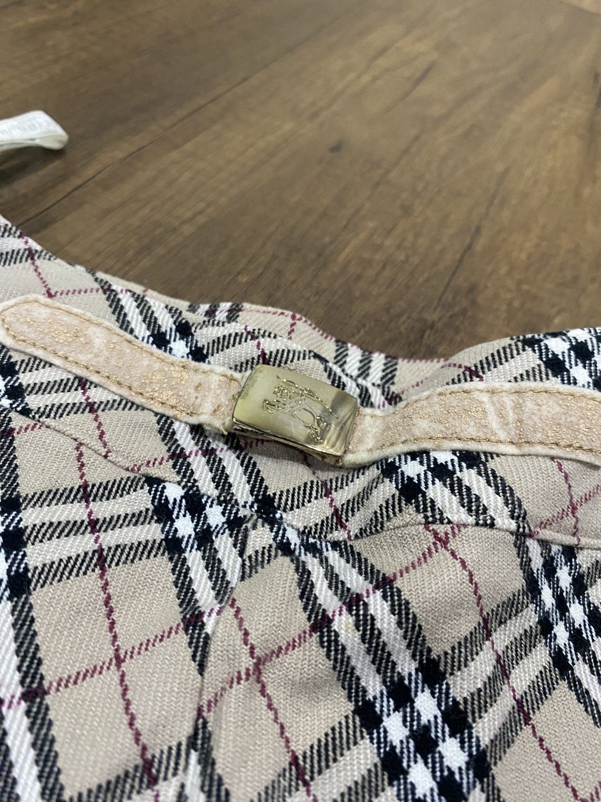 Burberry Burberry Nova Check Cotton Skirt Size 22" - 8 Thumbnail