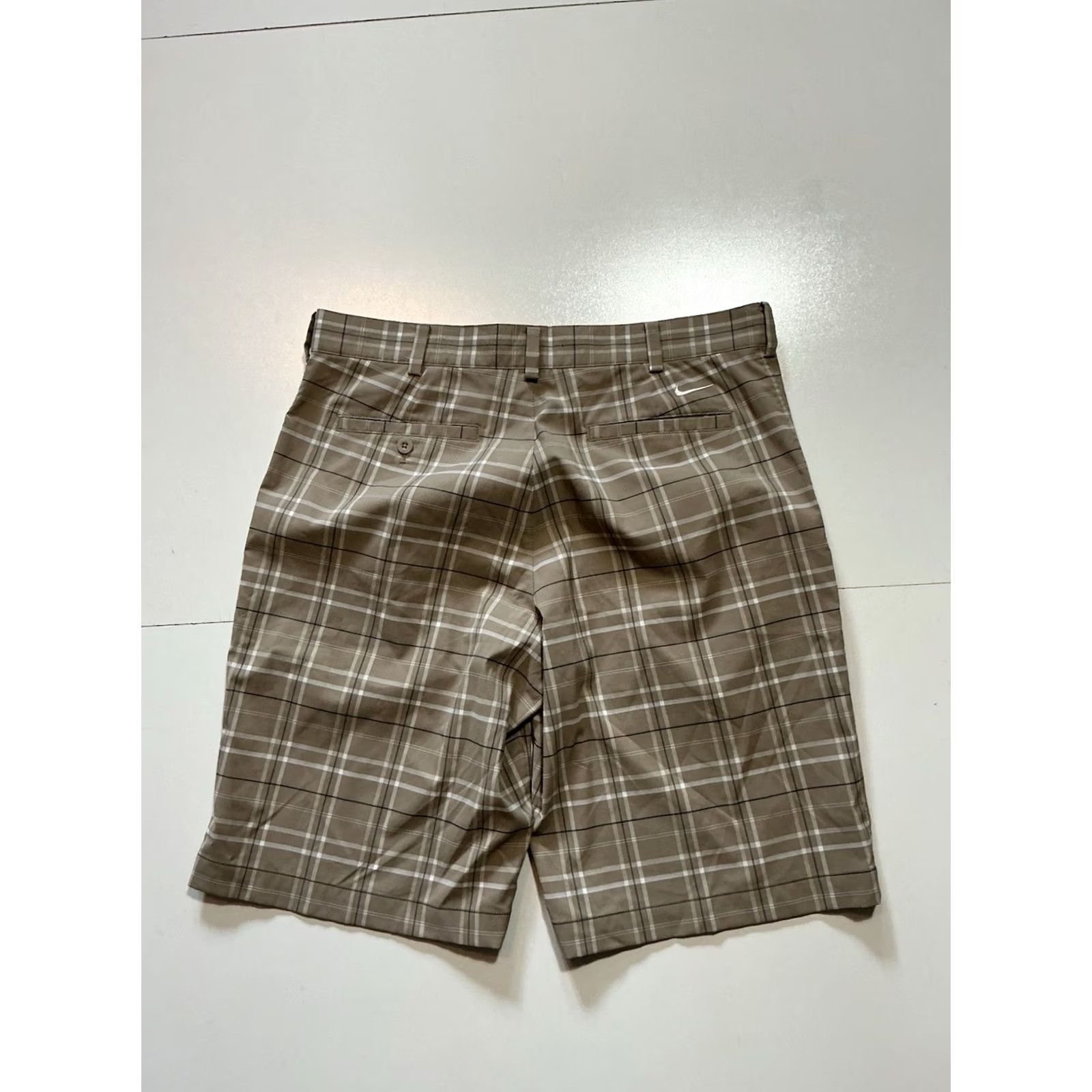 Nike Nike Dri-Fit Golf Plaid Swoosh Performance 11” Inseam Stretch Mens Shorts Sz. 34 Size US 34 / EU 50 - 3 Thumbnail