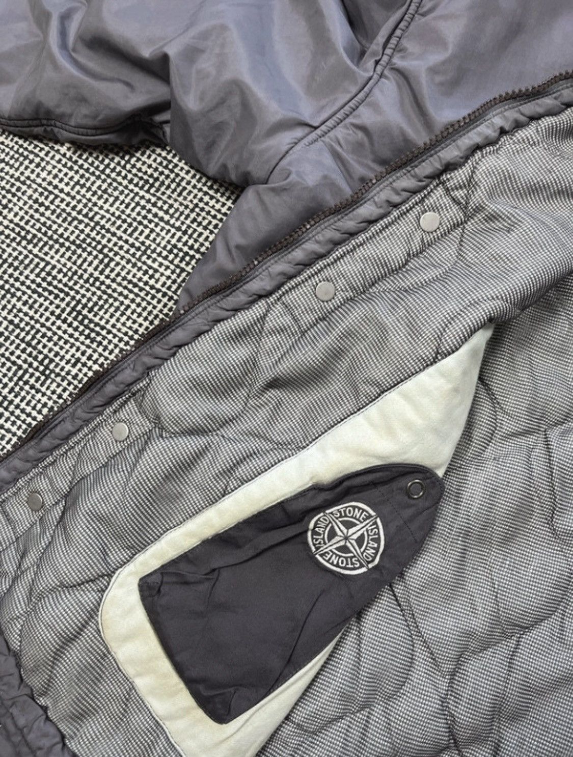 Stone Island Stone Island 2003 high neck zip jacket Size US L / EU 52-54 / 3 - 8 Thumbnail