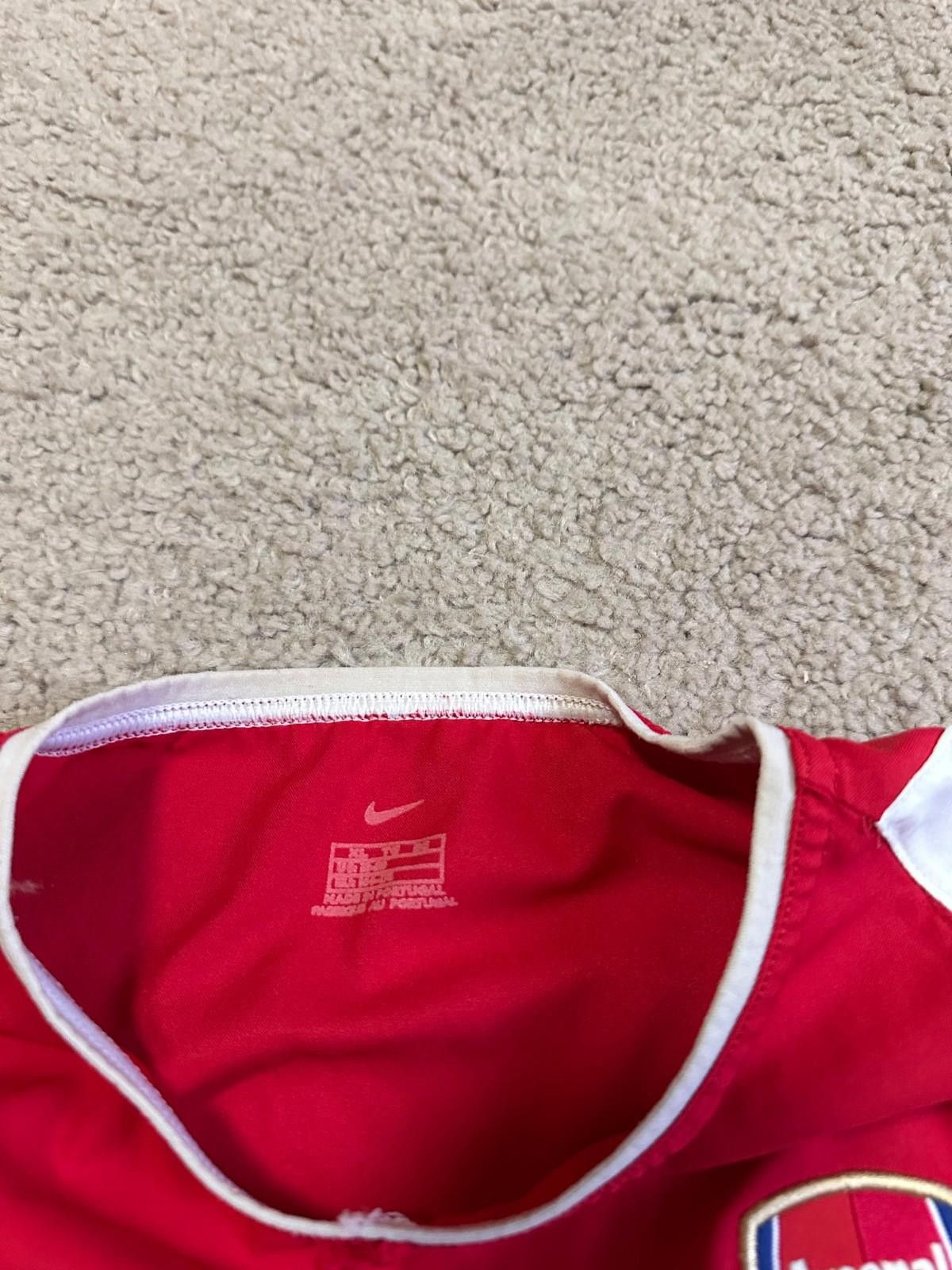 Nike Arsenal 2002/04 Nike Football Soccer Jersey Sz XL(Boys) Size US XS / EU 42 / 0 - 4 Thumbnail