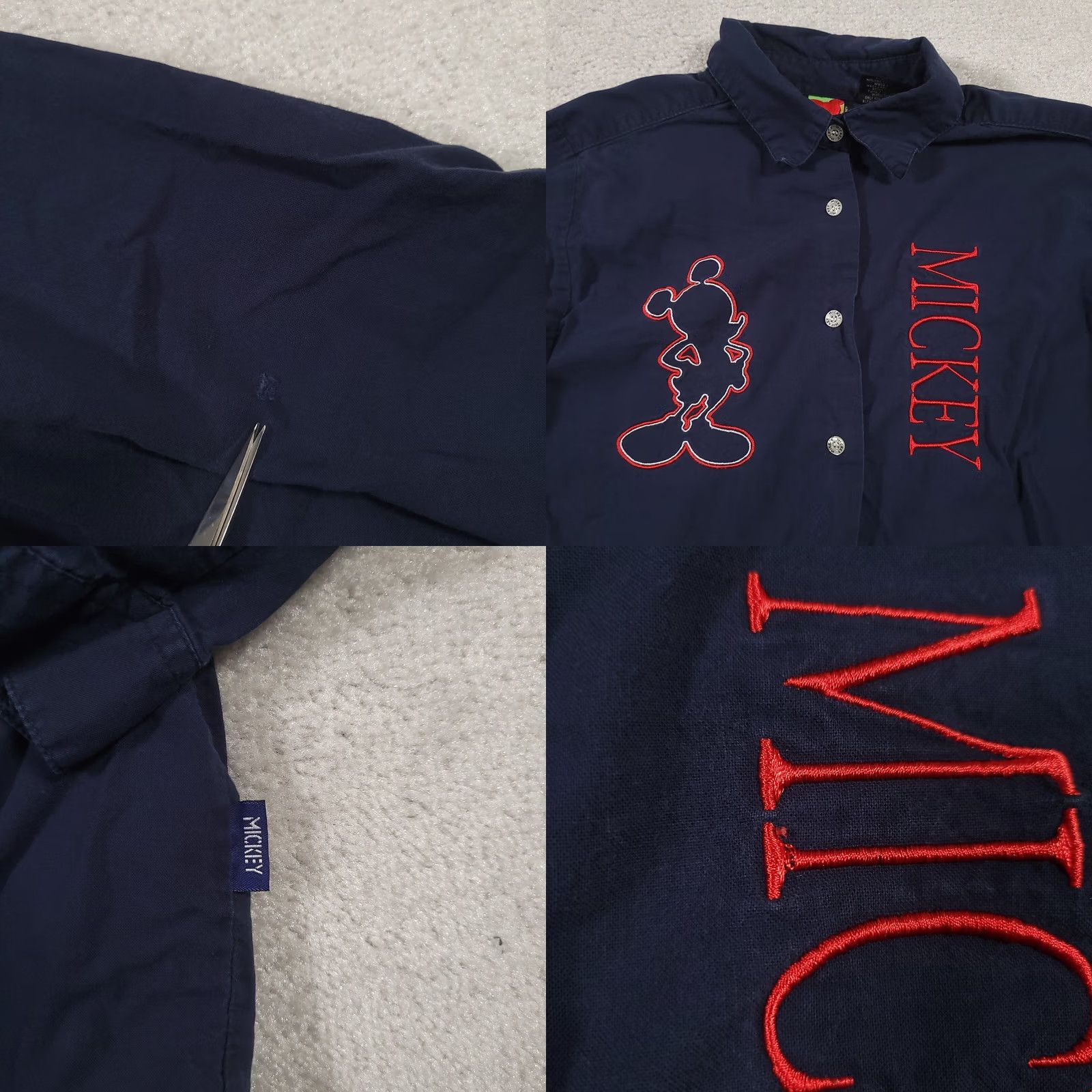 Mickey Unlimited VINTAGE Mickey Unlimited Shirt Womens S Blue Disney Jerry Leigh Women Size S / US 4 / IT 40 - 8 Thumbnail