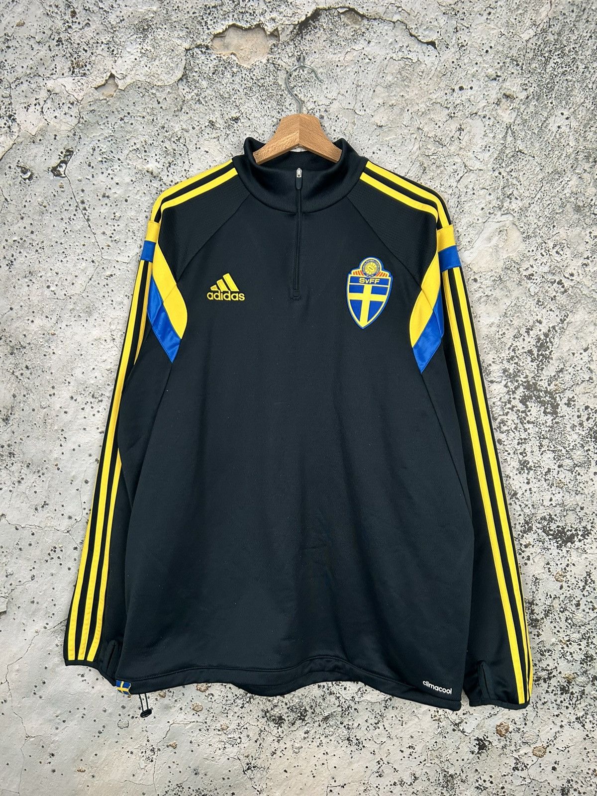 Adidas Adidas Sweden Soccer Jersey Training Football Streetwear Size US XL / EU 56 / 4 - 1 Thumbnail