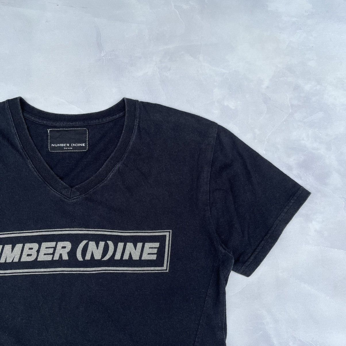 Number (N)ine Number Nine Logo Box T-Shirt Size US S / EU 44-46 / 1 - 3 Thumbnail