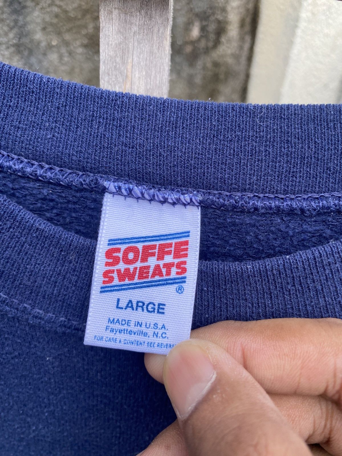 Vintage Vintage SOFFE Navy Sweatshirt Usa Made Size US L / EU 52-54 / 3 - 5 Thumbnail