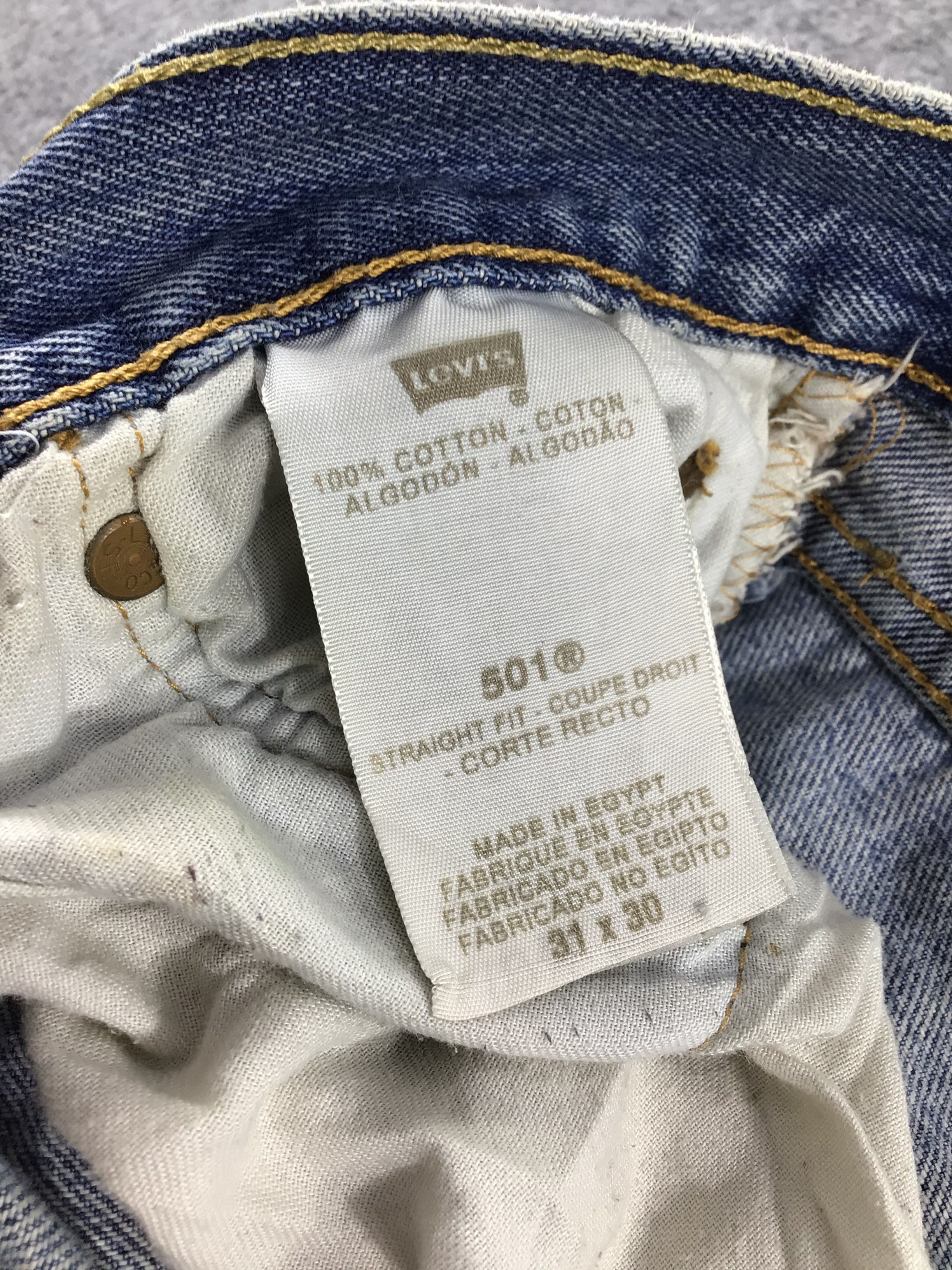 Levi's Vintage Levis 501 Jeans-J441 Size US 31 - 11 Thumbnail