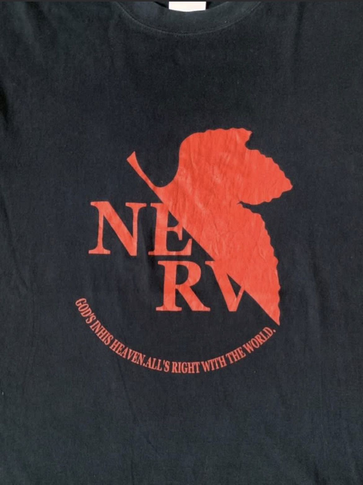 Anime × Japanese Brand × Vintage VINTAGE RARE NERV NEON GENESIS EVANGELION ANIME TSHIRT Size US XL / EU 56 / 4 - 5 Thumbnail