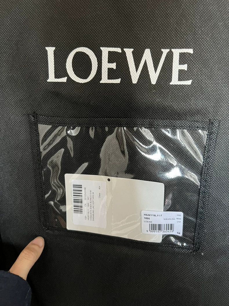 Loewe Loewe Shearling and Leather Jacket Size US M / EU 48-50 / 2 - 2 Thumbnail