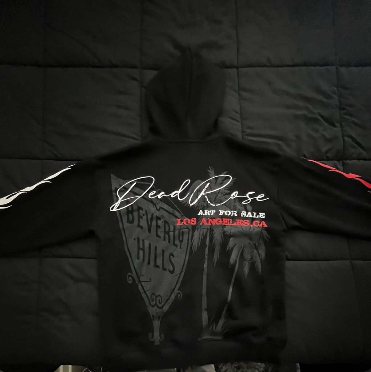 Other Los Angeles Beverly Hills Dead Rose Hoodie Size US M / EU 48-50 / 2 - 1 Thumbnail