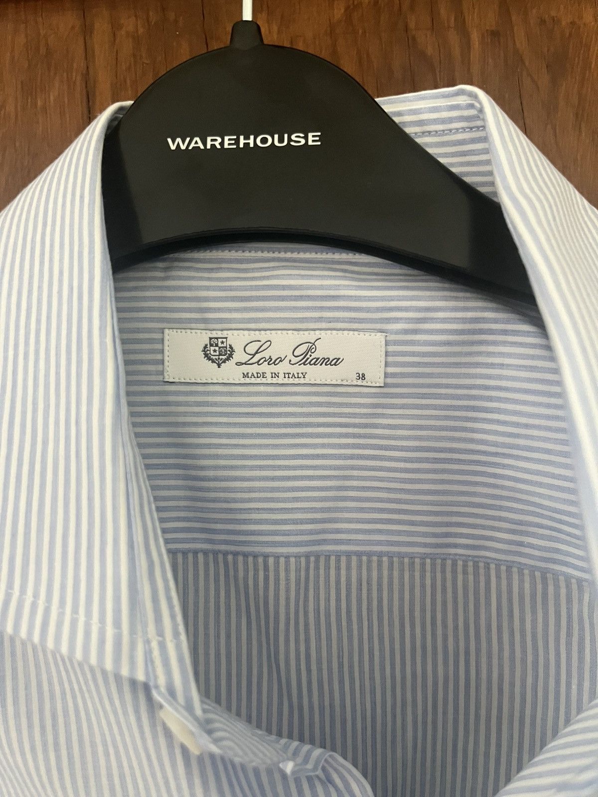 Loro Piana Loro Piana blue striped cotton shirt size 38 brand new Size US S / EU 44-46 / 1 - 2 Thumbnail