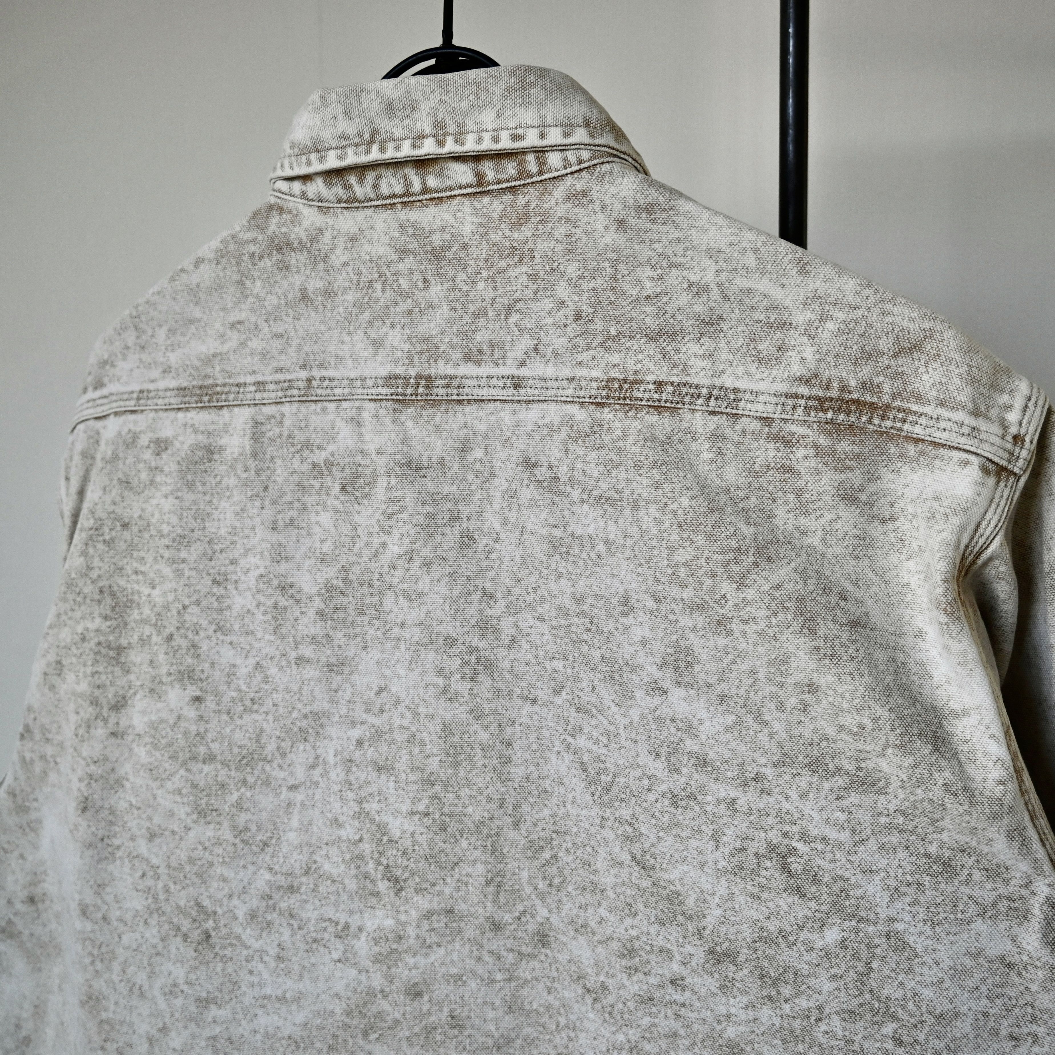 Carhartt VTG Carhartt acid brown duck work shirt, made in USA Size US L / EU 52-54 / 3 - 3 Thumbnail