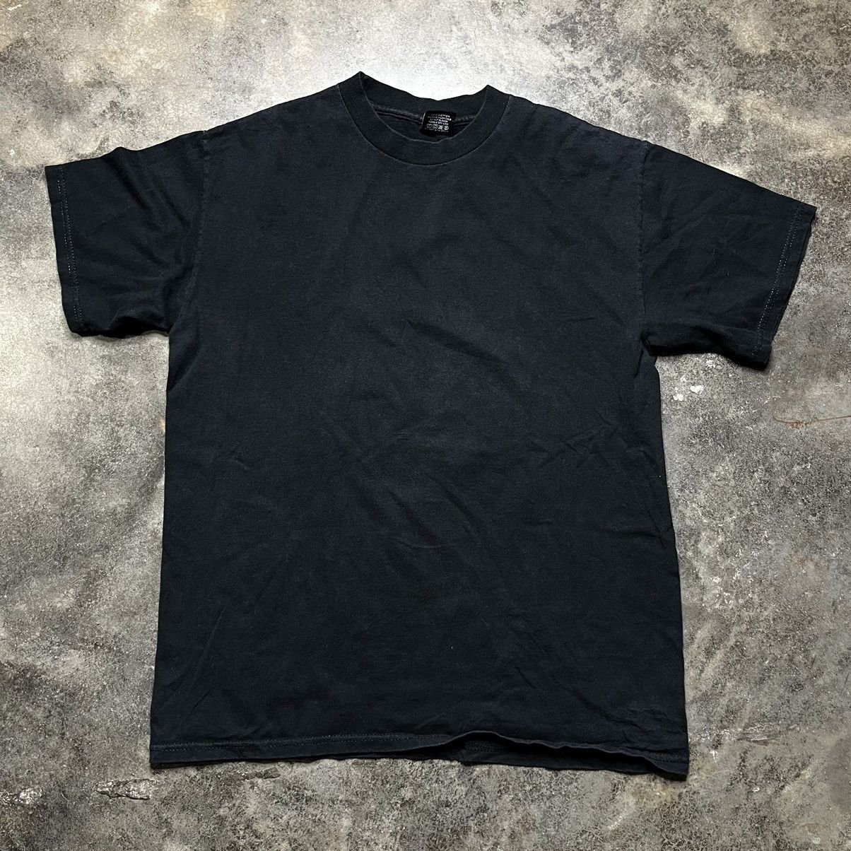 Vintage vintage stussy blank black tshirt Size US M / EU 48-50 / 2 - 1 Thumbnail