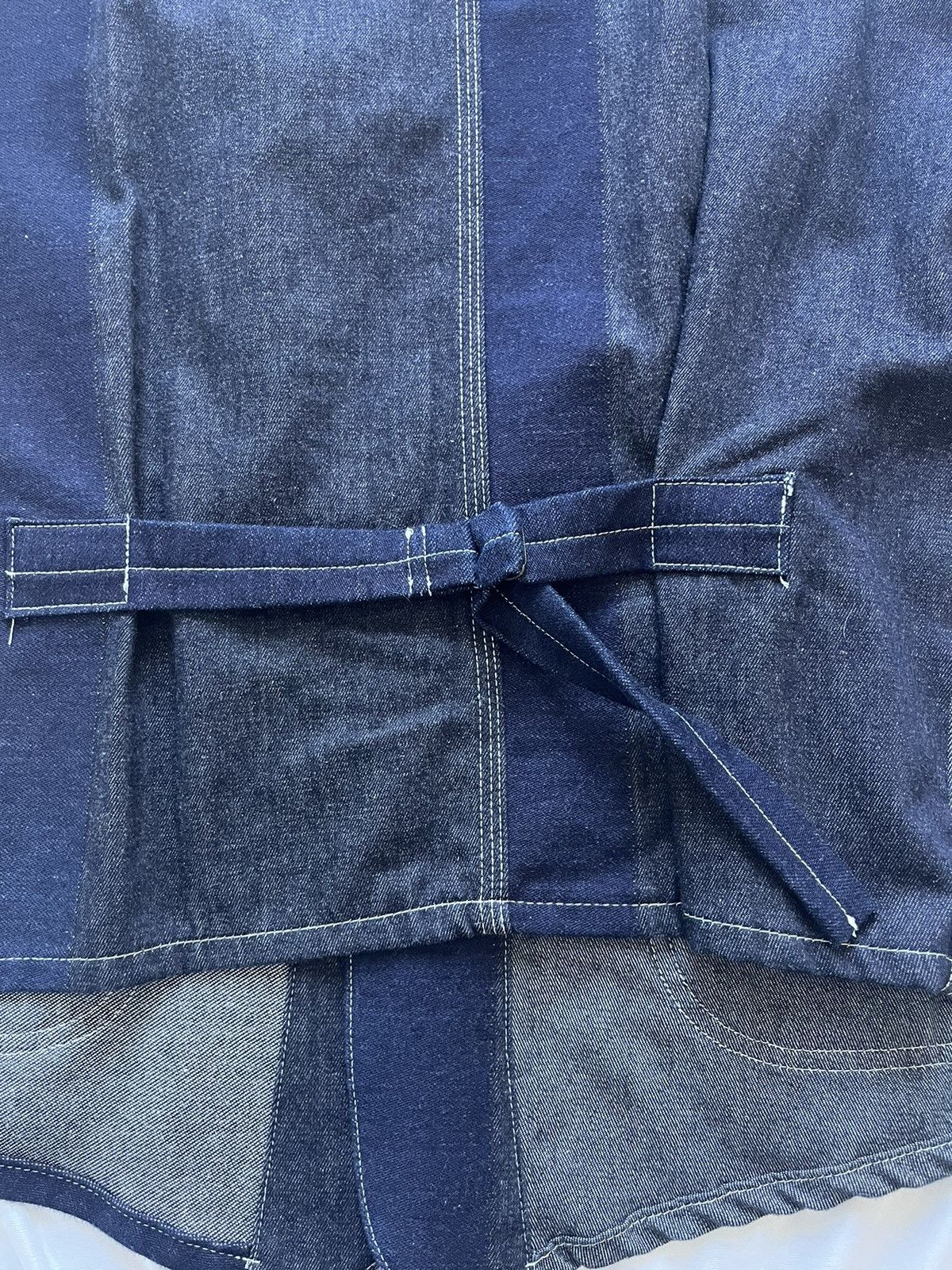 Needles Needles Navy/Gray Multi Colored Denim Jacket Size US L / EU 52-54 / 3 - 7 Thumbnail