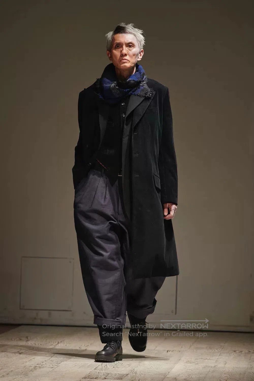 Yohji Yamamoto black corduroy four. Size S / US 4 / IT 40 - 2 Thumbnail