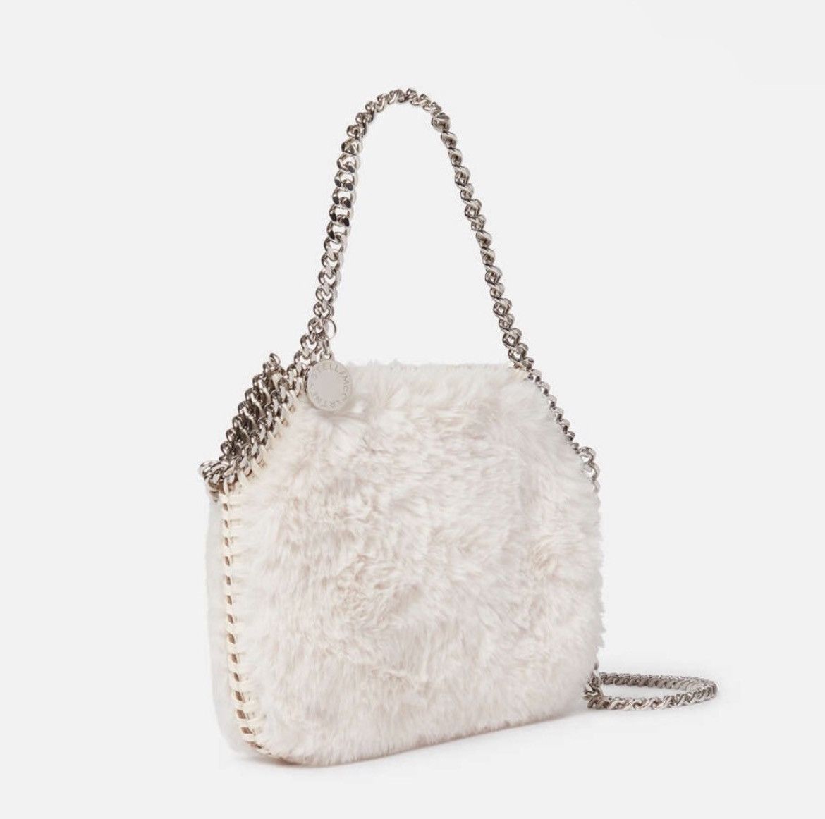 Stella McCartney Stella McCartney Mini Falabella Shearling Sherpa Bag Size ONE SIZE - 3 Thumbnail