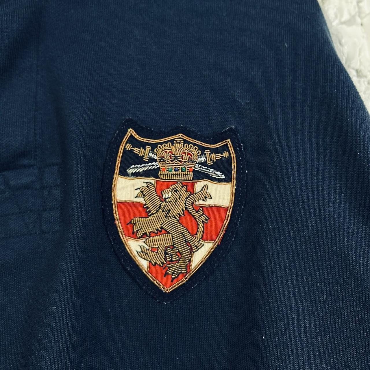 Polo Ralph Lauren Vintage Polo Ralph Lauren Rugby Shield Long Sleeve Shirt Size US XXL / EU 58 / 5 - 4 Thumbnail