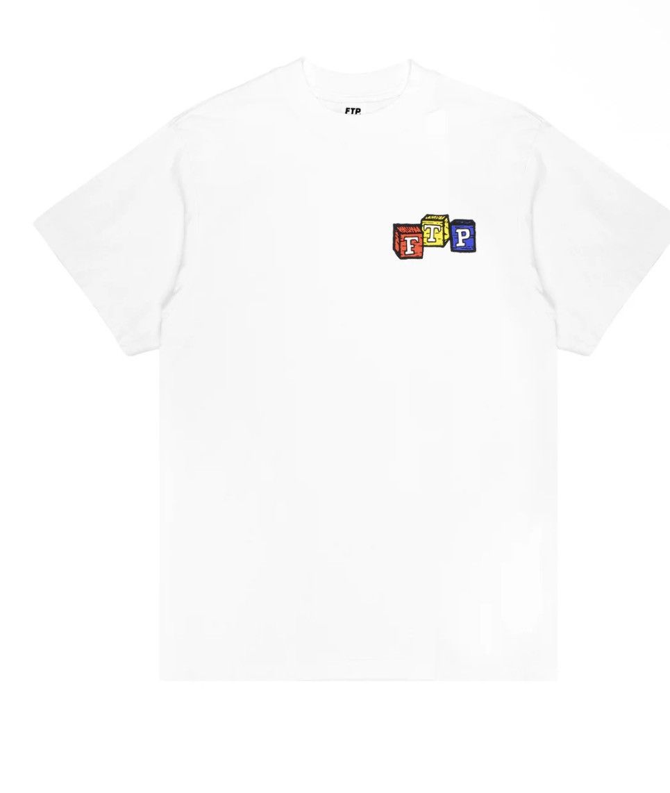 Fuck The Population FuckThePopulation Blocks Tee White Large New Presale Size US L / EU 52-54 / 3 - 2 Thumbnail