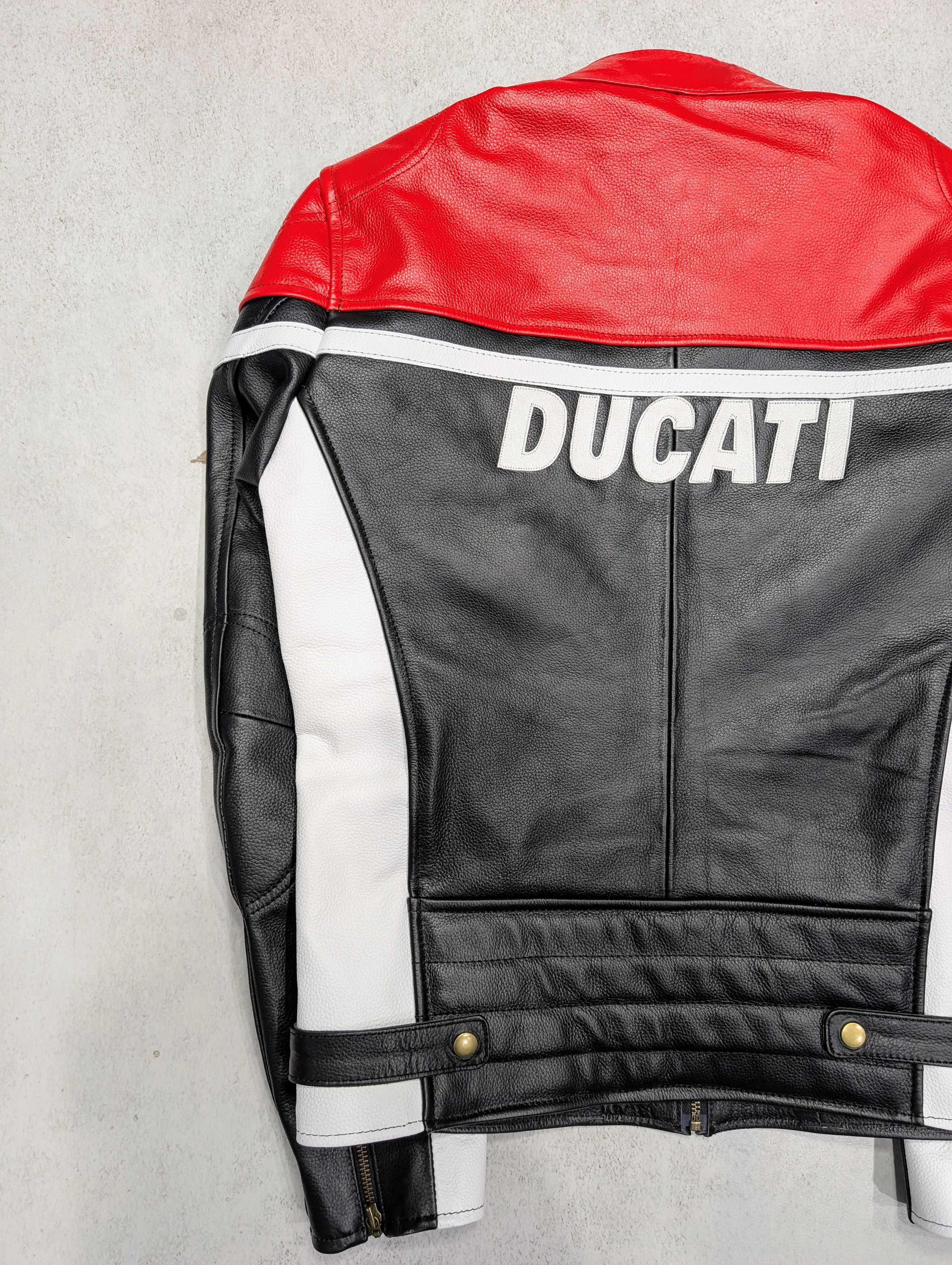 Ducati 💥 Ducati 💥 Motorcycle Leather Jacket Biker Streetwear Size US M / EU 48-50 / 2 - 6 Thumbnail