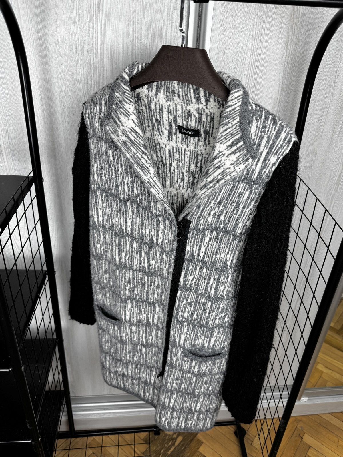 MAX&Co. Max&Co Max Mara long knitted coat cardigan coatigan size M Size M / US 6-8 / IT 42-44 - 6 Thumbnail