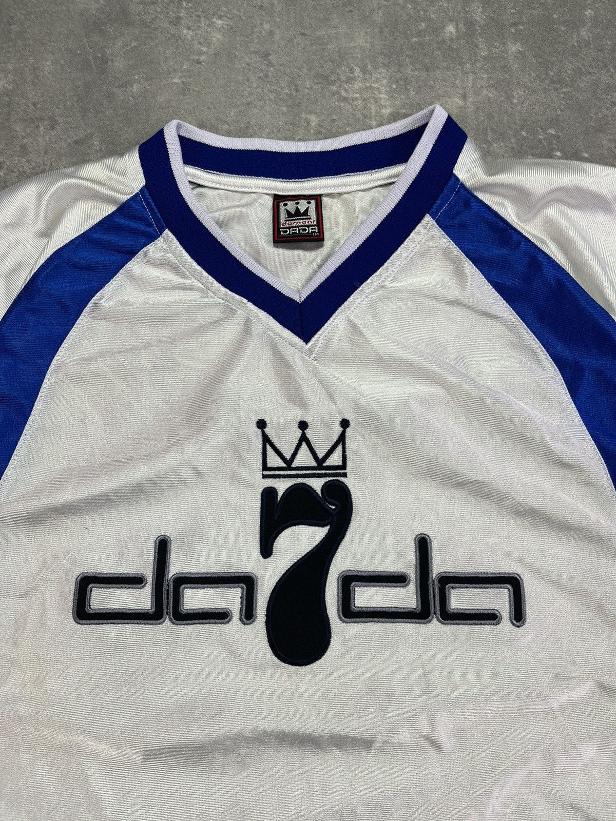 Damani Dada Vintage Damani Dada Y2K Big Logo Jersey Tee Rare 90s 00s Size US L / EU 52-54 / 3 - 5 Thumbnail