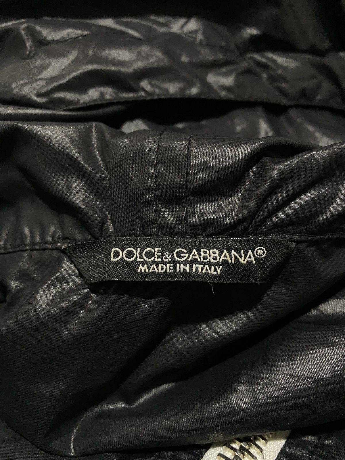 Dolce & Gabbana black zip hooded Jacket Size US M / EU 48-50 / 2 - 15 Thumbnail
