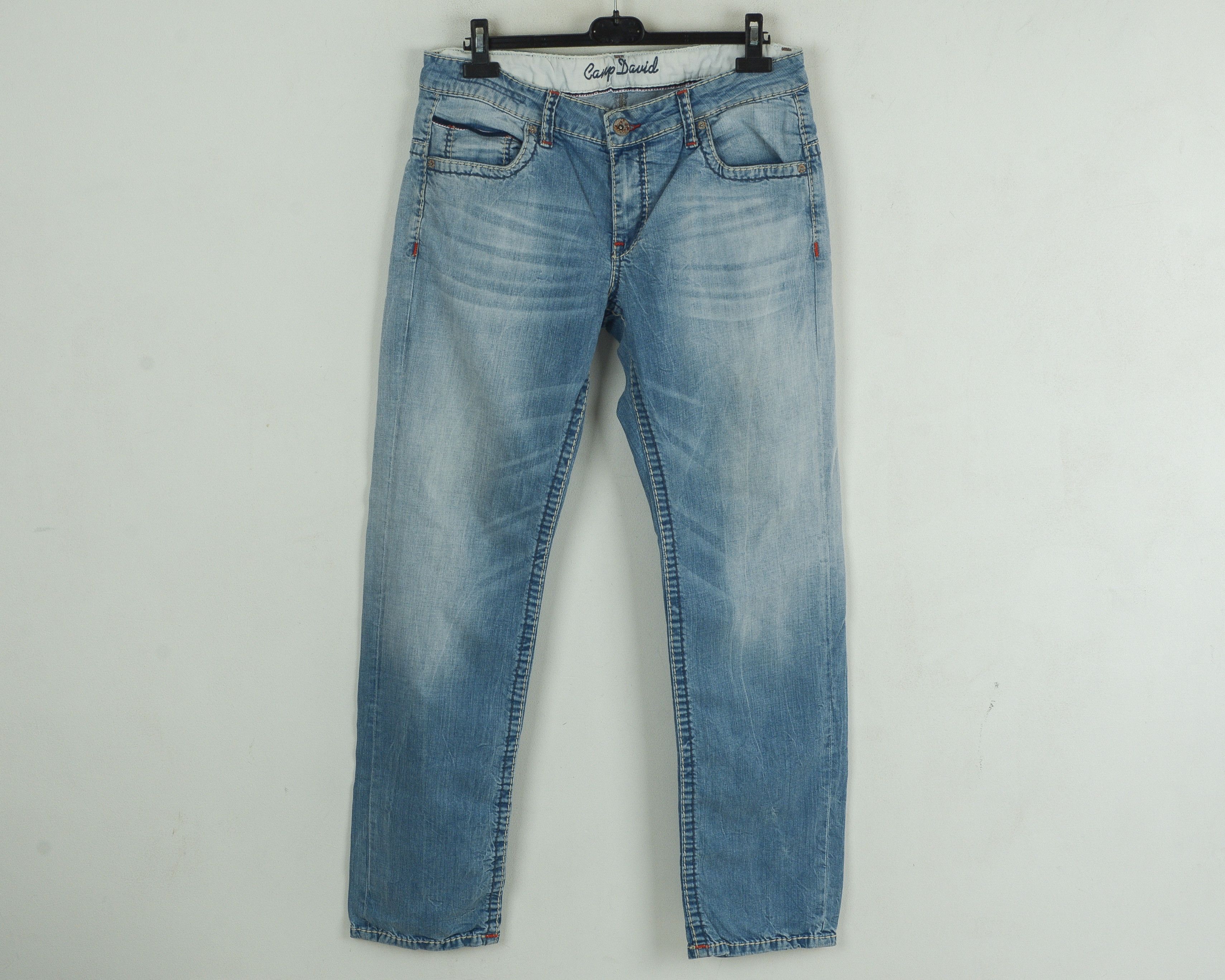 Camp David Mens W33 L34 Comfort Fit Straight Jeans Denim Pants Trousers Size US 33 - 1 Thumbnail