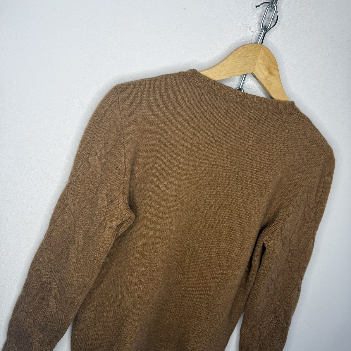 Loro Piana Loro Piana Cashmere Knit Sweater Cable Jumper Size M / US 6-8 / IT 42-44 - 9 Thumbnail