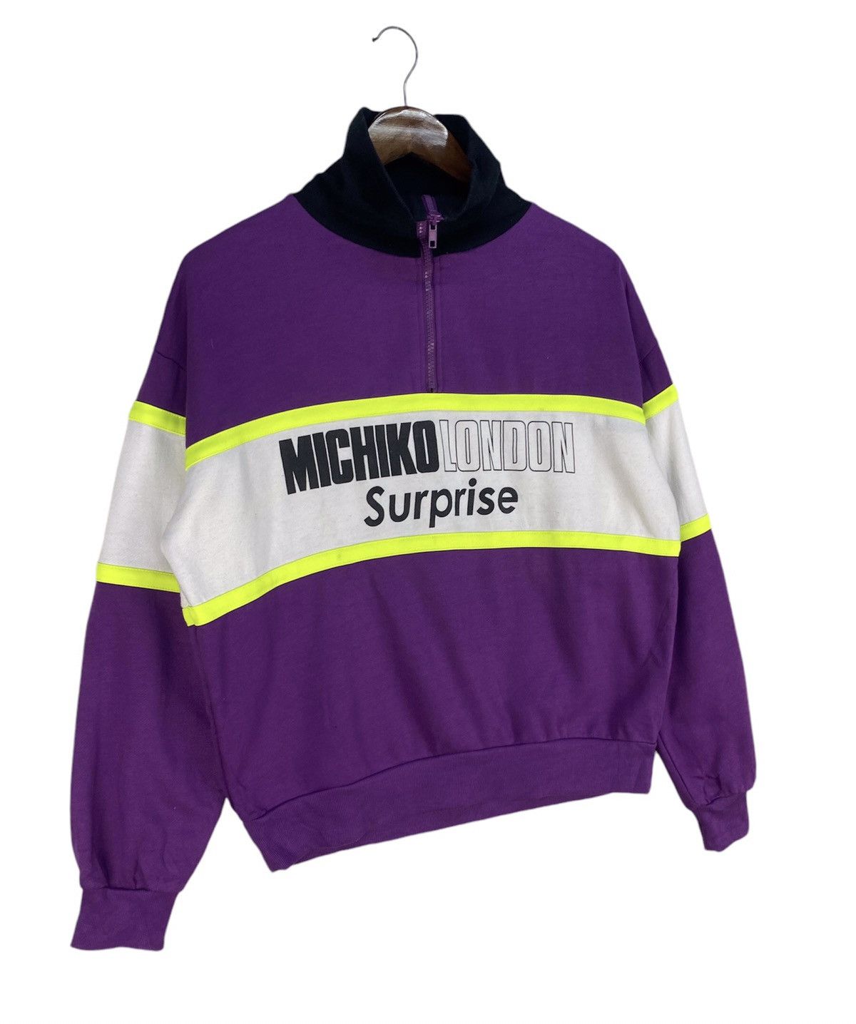 Designer × Michiko Koshino London × Vintage 💥RARE💥MICHIKO LONDON SWEATER Size US L / EU 52-54 / 3 - 2 Thumbnail