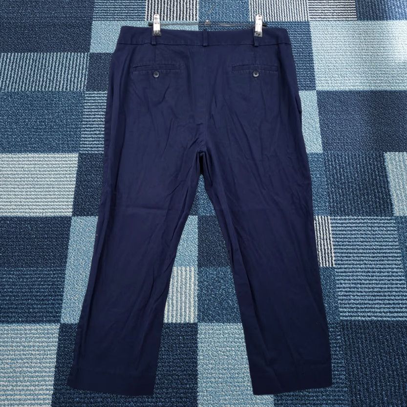 Talbots Talbots Pants Womens 12 Blue High Rise Cropped Straight Leg Work Cropped Pants Mens? No – Women Size 34" / US 12 / IT 48 - 1 Thumbnail