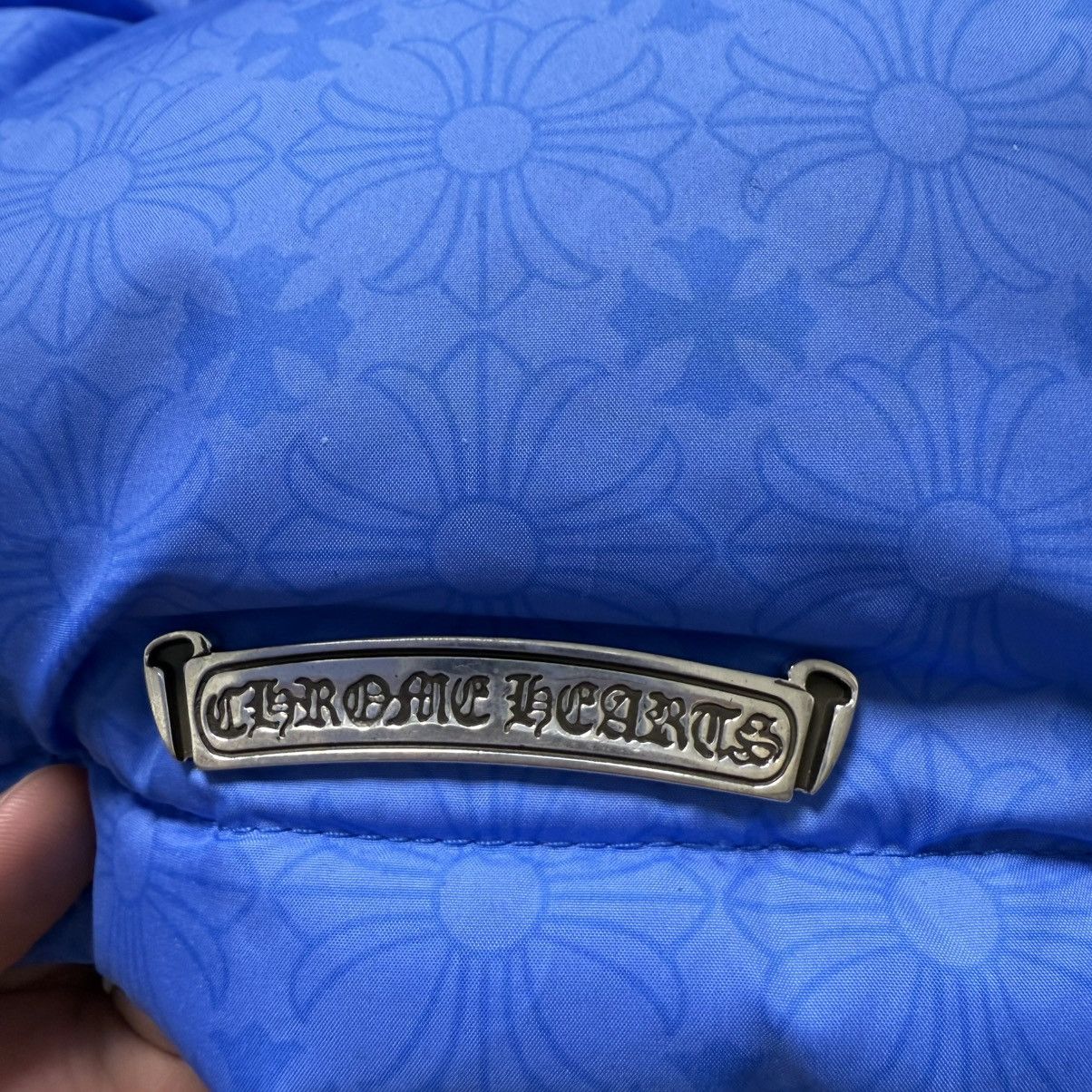 Chrome Hearts Chrome Hearts Blue Puffer Jacket Size US XL / EU 56 / 4 - 4 Thumbnail