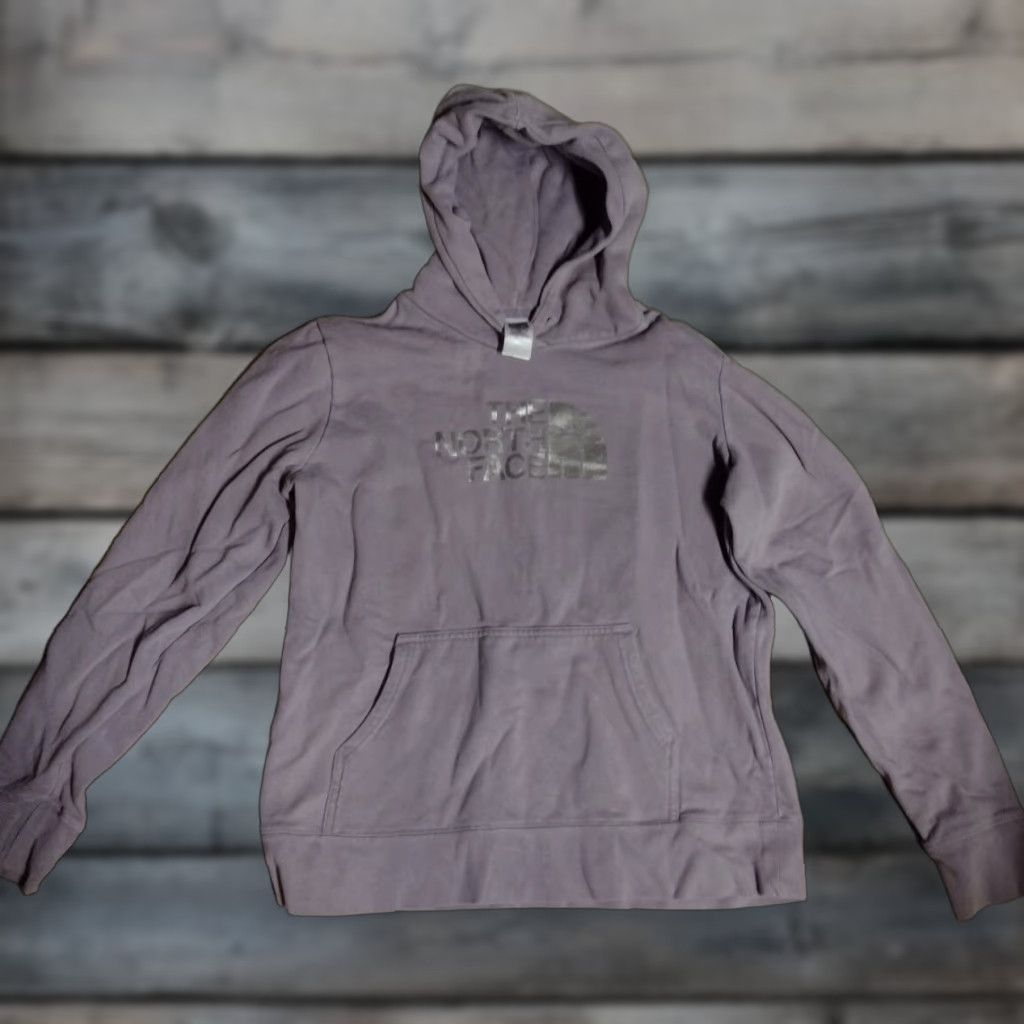 The North Face VINTAGE The North Face Hoodie Women’s Large Purple Pullover Sweatshirt Activewear Size L / US 10 / IT 46 - 1 Thumbnail