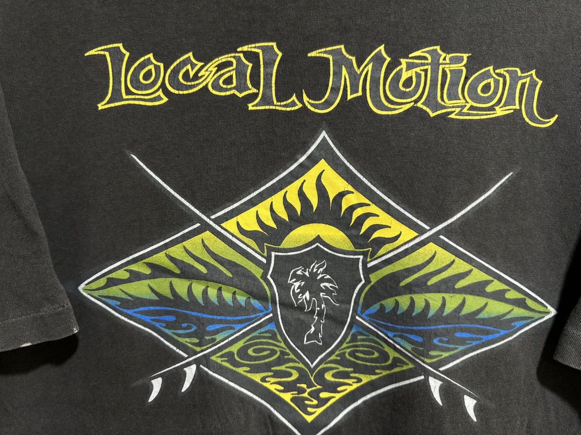 Vintage Vintage 90s Local Motion Hawaii Faded Tee Size US L / EU 52-54 / 3 - 3 Thumbnail