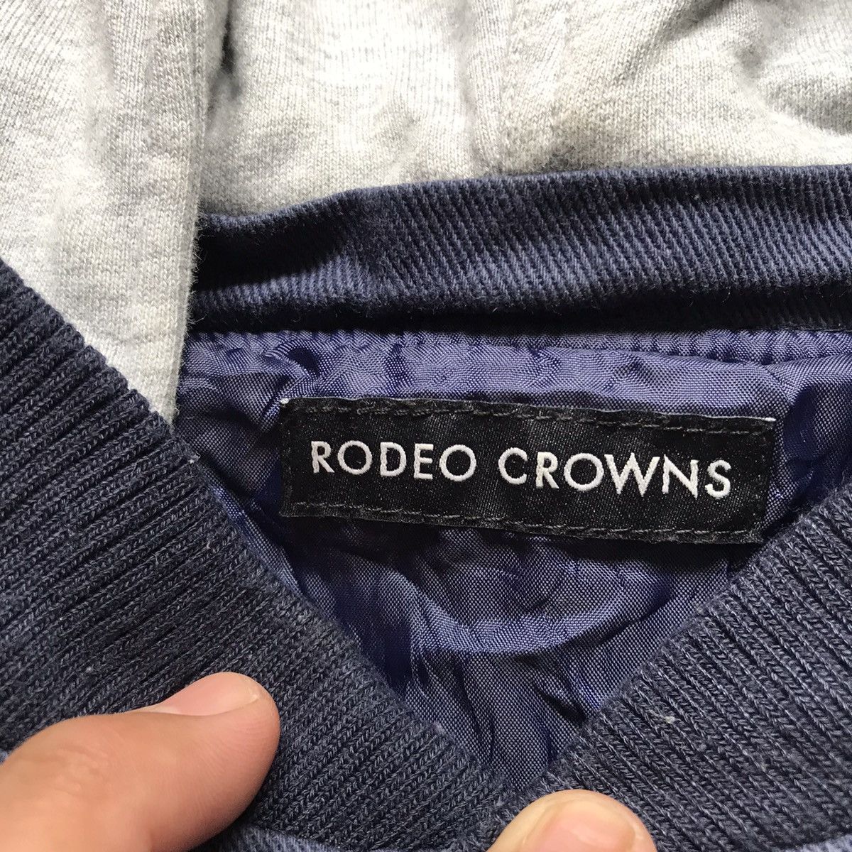 Japanese Brand × Vintage VINTAGE RODEO CROWNS SKATE HOODIE VARSITY STYLE JACKET Size US L / EU 52-54 / 3 - 9 Thumbnail