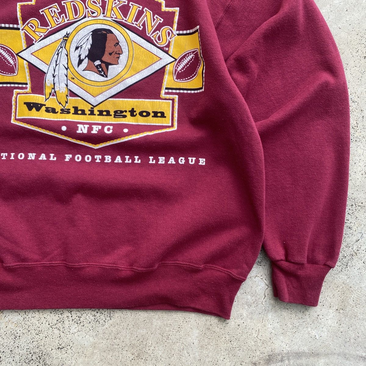 NFL Vintage 90's Washington Redskins NFL Baggy Sweatshirt (XL) Size US XL / EU 56 / 4 - 3 Thumbnail