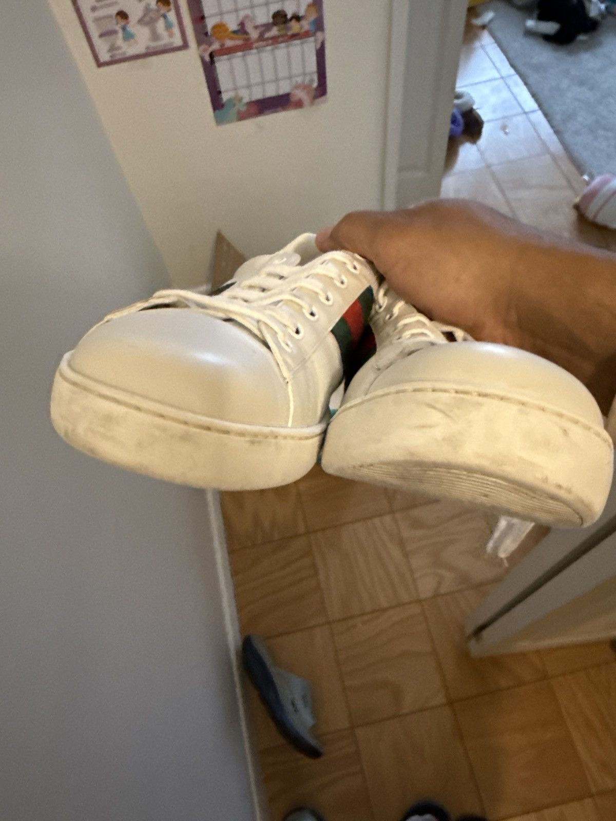 Gucci Gucci Stripe Sneakers Size US 10 / EU 43 - 9 Thumbnail