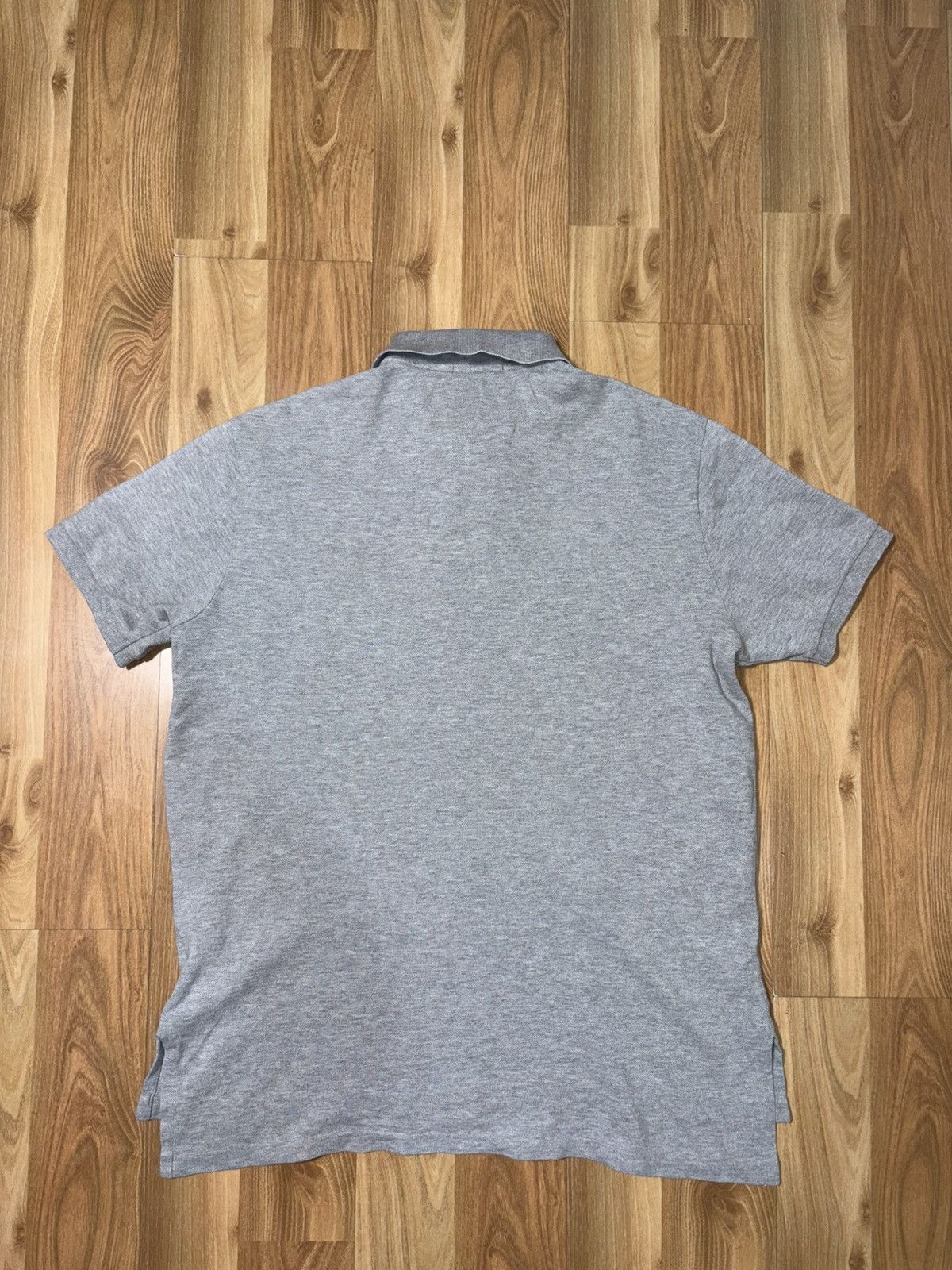 Polo Ralph Lauren Vintage Style Polo Ralph Lauren Grey Polo Shirt Custom Fit Size US L / EU 52-54 / 3 - 3 Thumbnail