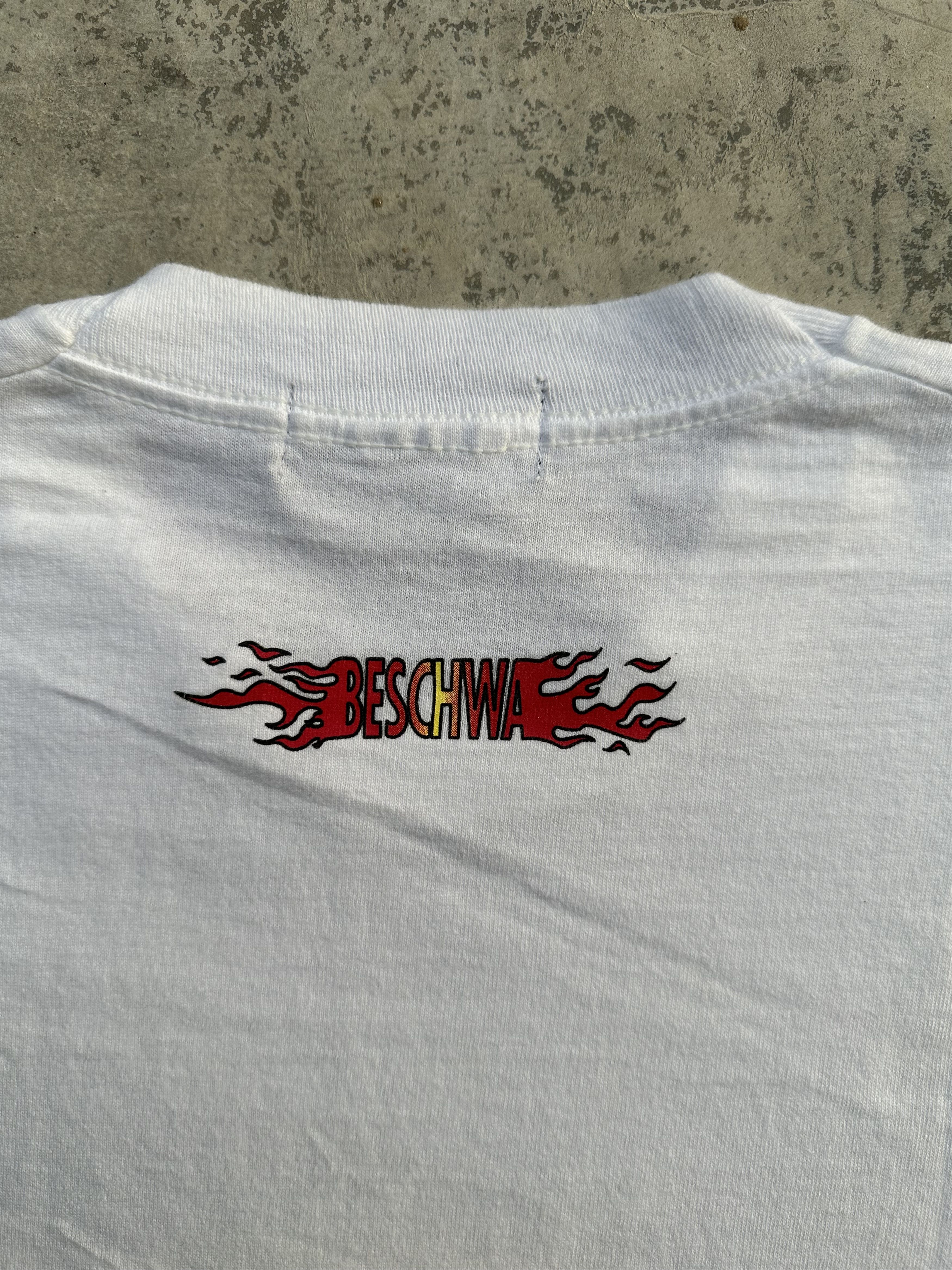 Alien Workshop Vintage 90s Beschwa Flare Center Logo Tee Size US L / EU 52-54 / 3 - 4 Thumbnail